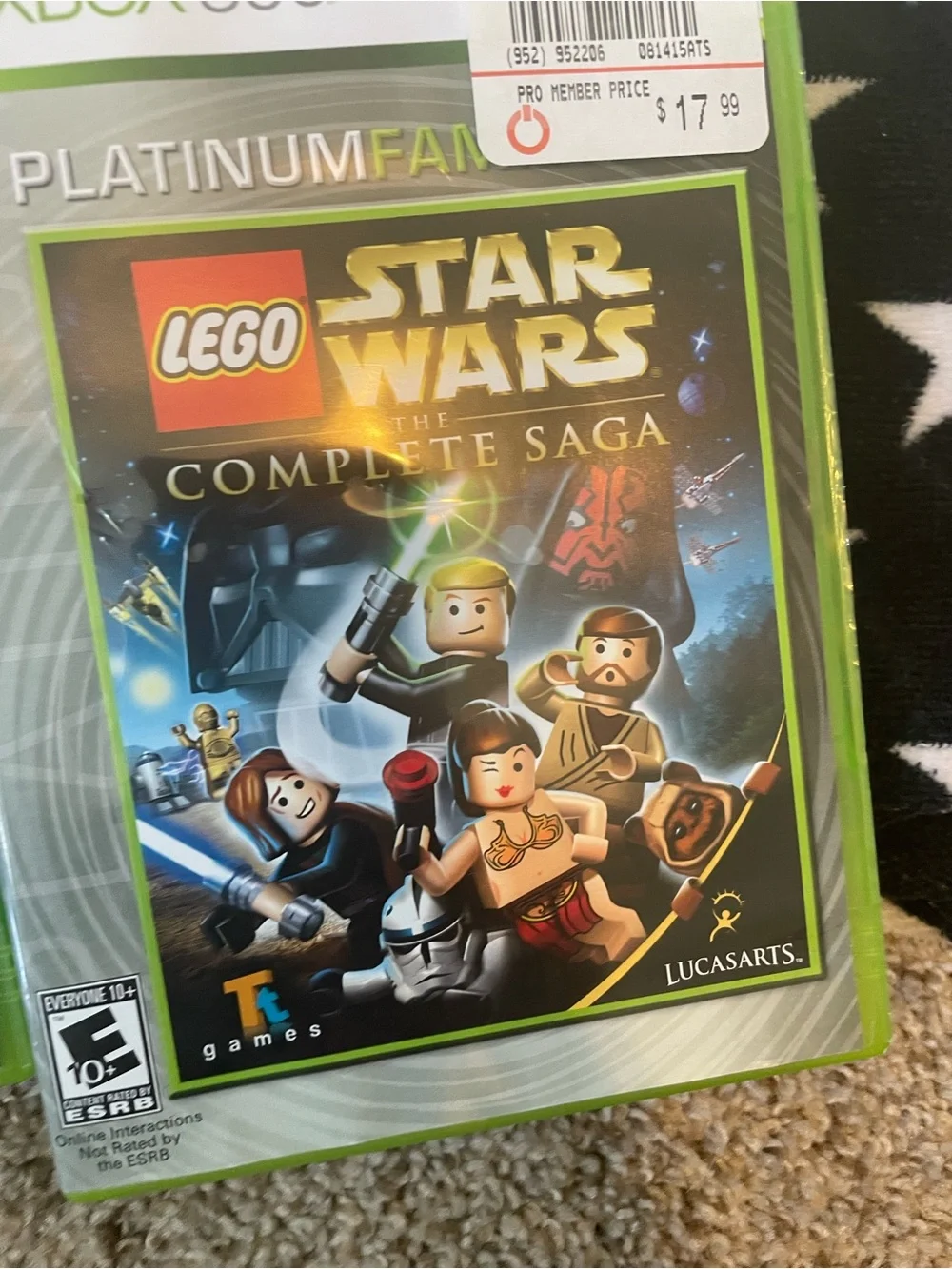 LEGO Xbox 360 Game Lot - Harry Potter, Star Wars, Indiana Jones there are 4 gam